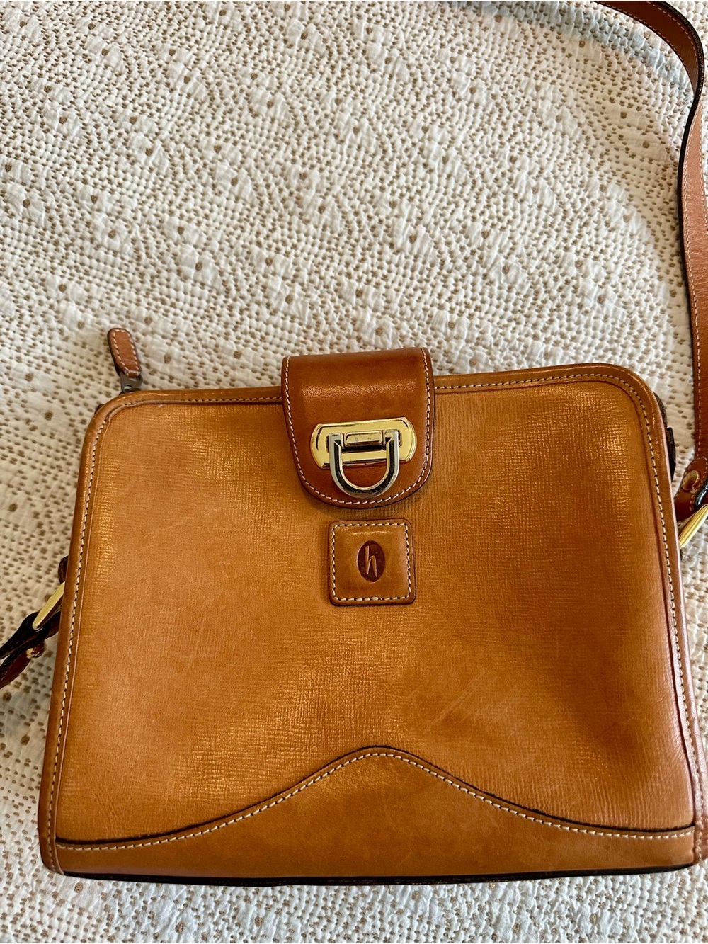 Vintage Brown Hartmann Belting Leather Bag